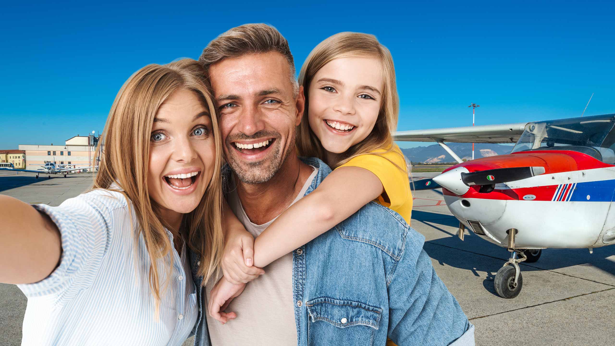 un volo per viaggi turistici